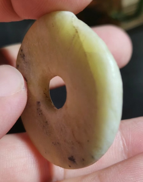 古玩玉器玉璧真品鑒賞圖