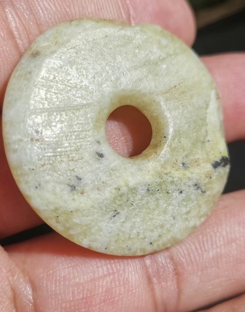 古玩玉器玉璧真品鑒賞圖