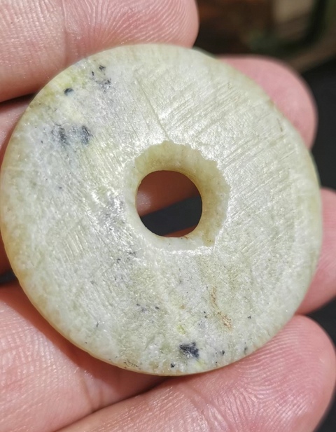 古玩玉器玉璧真品鑒賞圖