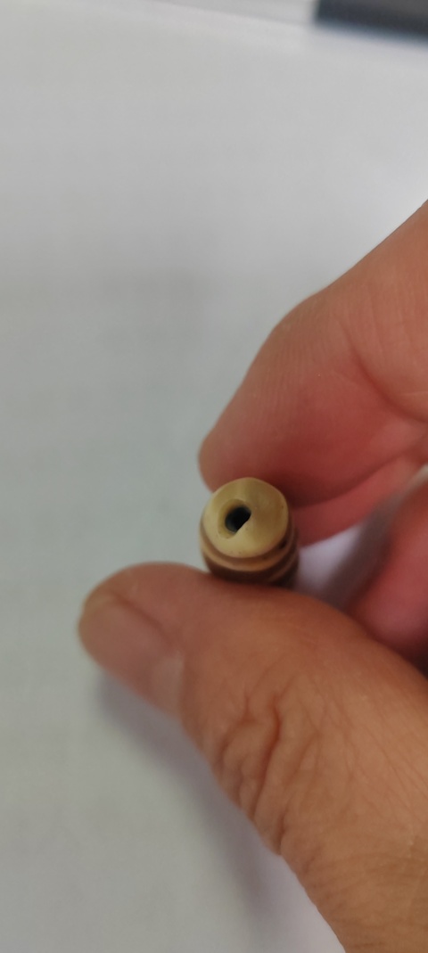 古玩玉器老料器天珠真品鑒賞圖