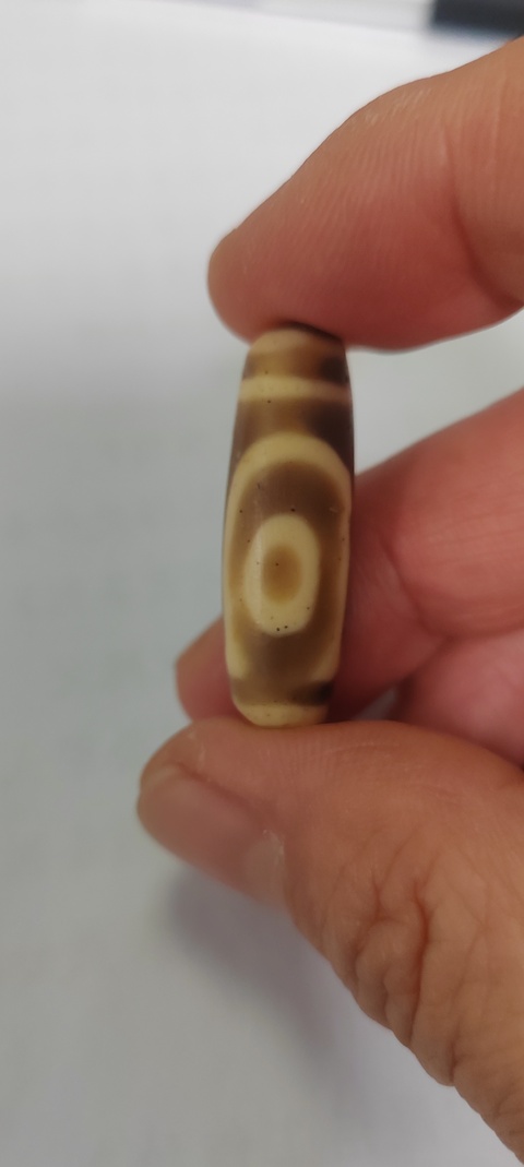 古玩玉器老料器天珠真品鑒賞圖