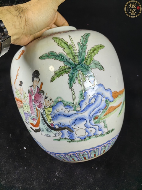 古玩陶瓷粉彩四妃十六子拍賣，當前價格6888元