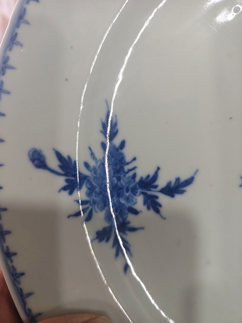 古玩陶瓷青花盤(pán)真品鑒賞圖