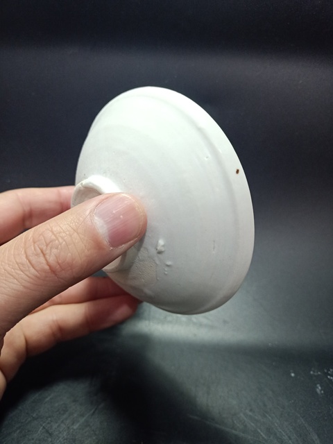 古玩陶瓷【館藏級精品】邢窯白瓷唇口盞【茶道圣物】【路份高，收藏價值好】拍賣，當前價格0元