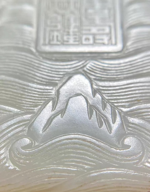 古玩玉器玉牌真品鑒賞圖