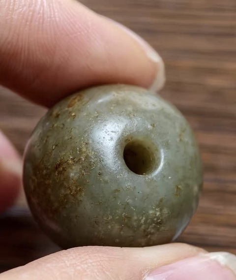 古玩玉器珠子真品鑒賞圖