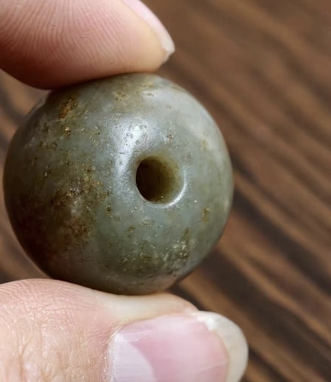 古玩玉器珠子真品鑒賞圖