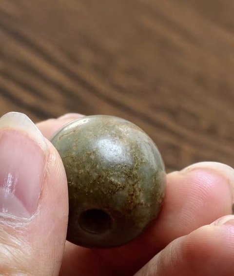 古玩玉器珠子真品鑒賞圖