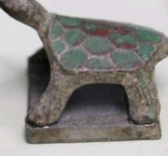 古玩銅器青銅龜鈕真品鑒賞圖