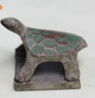 古玩銅器青銅龜鈕真品鑒賞圖