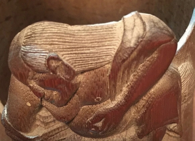 古玩雜項筆筒真品鑒賞圖