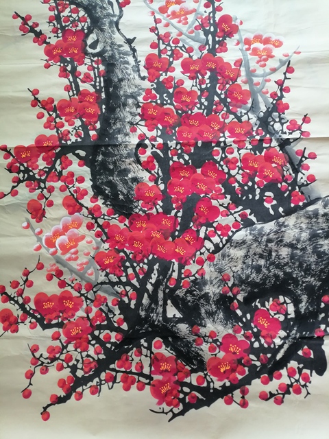 古玩字畫朱秋鳳    喜上眉梢拍賣，當前價格886元