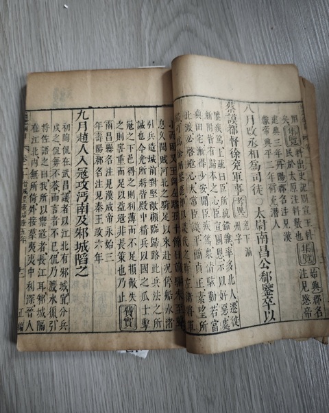 古玩字畫《資治通鑒綱目》真品鑒賞圖