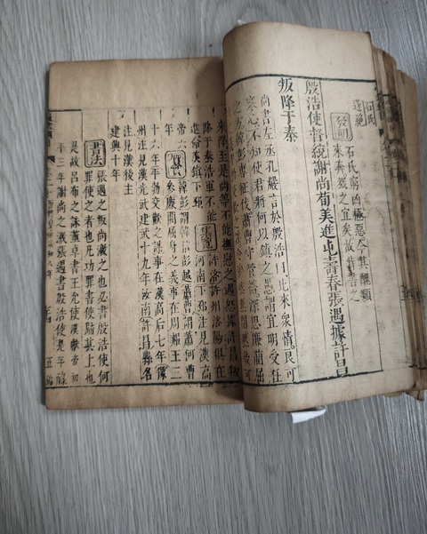 古玩字畫《資治通鑒綱目》真品鑒賞圖