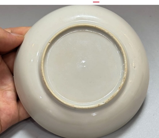 古玩陶瓷青花粉彩盤(pán)真品鑒賞圖