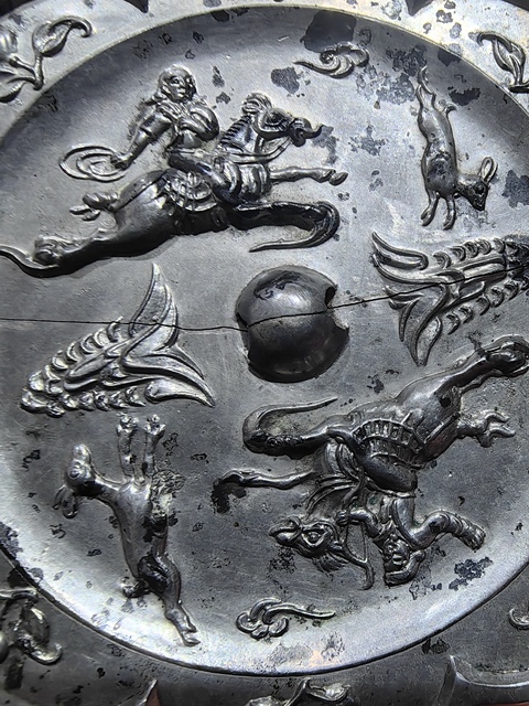 古玩銅器銅鏡真品鑒賞圖