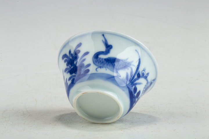 古玩陶瓷·青花雙鶴紋杯碟一套
真品鑒賞圖