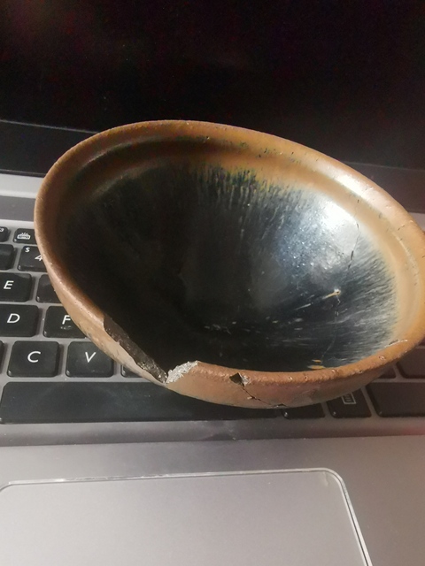 古玩陶瓷建窯兔毫盞拍賣，當前價格2222元