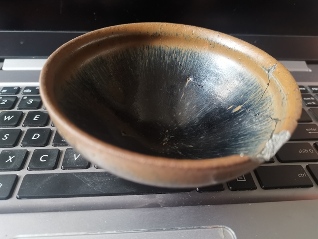 古玩陶瓷建窯兔毫盞拍賣，當前價格2222元