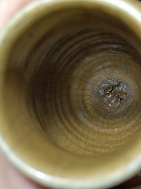 古玩陶瓷黃哥釉瓶真品鑒賞圖