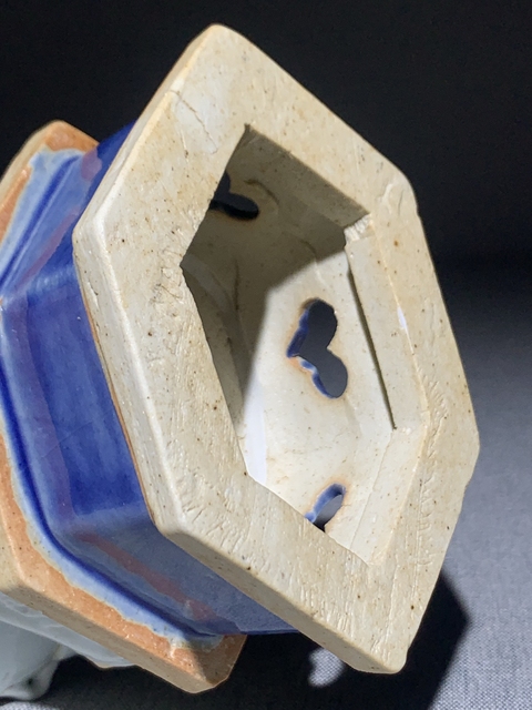 古玩陶瓷清早期底座真品鑒賞圖