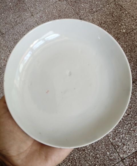 古玩陶瓷青花白菜蓋真品鑒賞圖