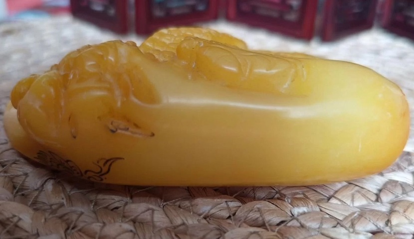 古玩玉器壽山石印章真品鑒賞圖