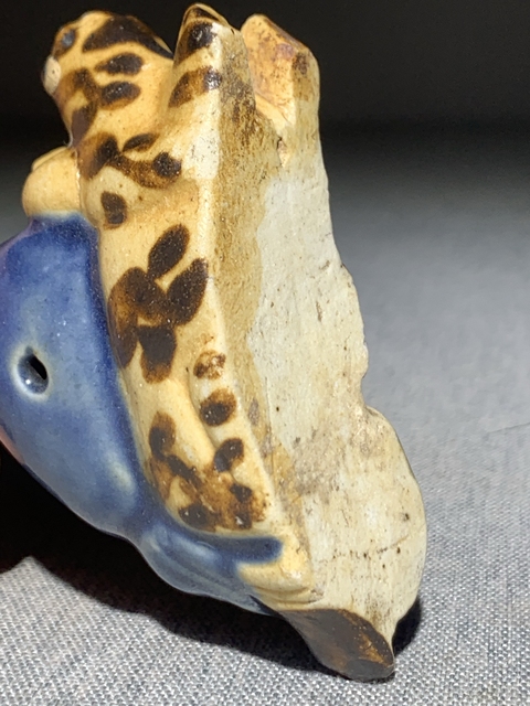 古玩陶瓷清代塑像真品鑒賞圖