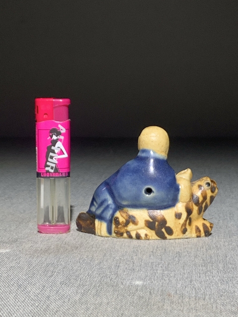 古玩陶瓷清代塑像真品鑒賞圖