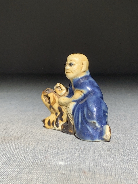 古玩陶瓷清代塑像真品鑒賞圖