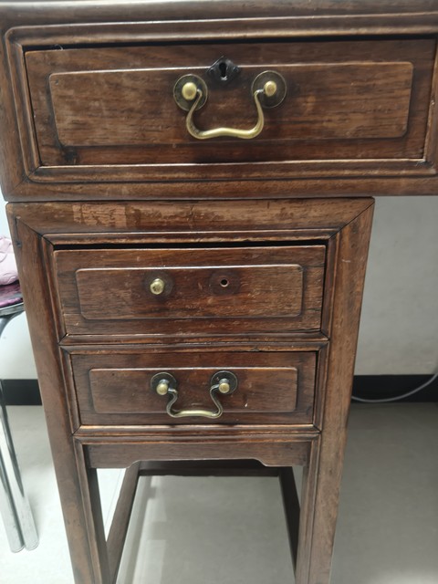 古玩雜項寫字臺真品鑒賞圖