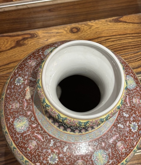 古玩陶瓷嬰戲紋瓶真品鑒賞圖