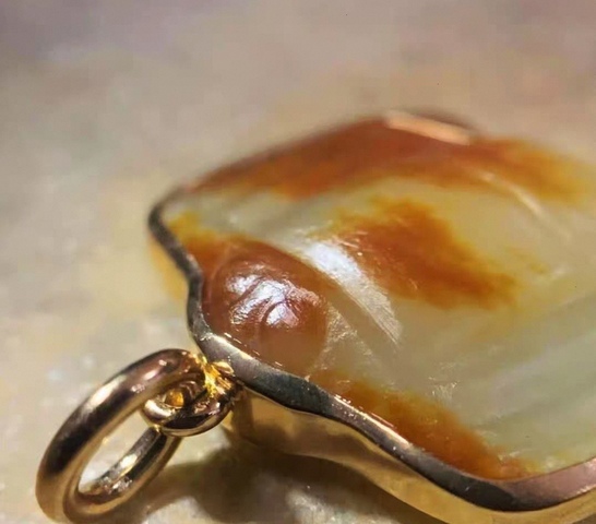 古玩玉器河磨玉梟真品鑒賞圖