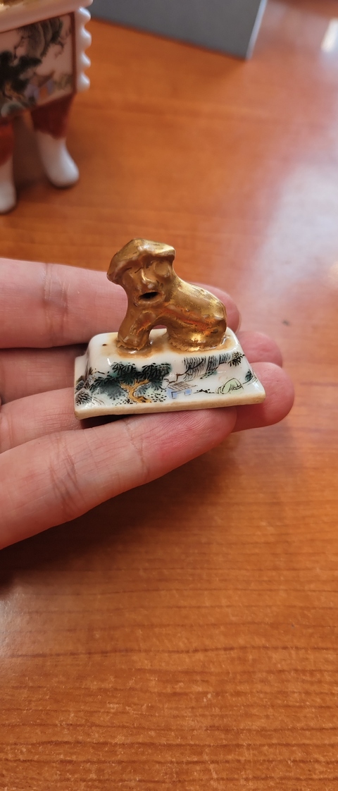 古玩陶瓷粉彩爐真品鑒賞圖