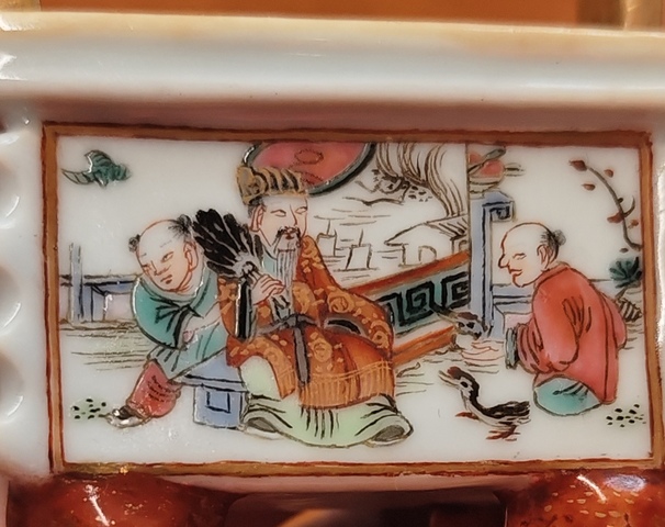 古玩陶瓷粉彩爐真品鑒賞圖