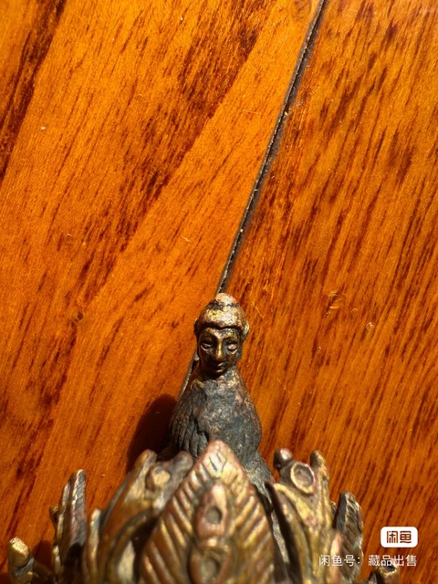 古玩銅器銅四臂觀音真品鑒賞圖