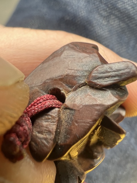 古玩雜項木雕人物真品鑒賞圖