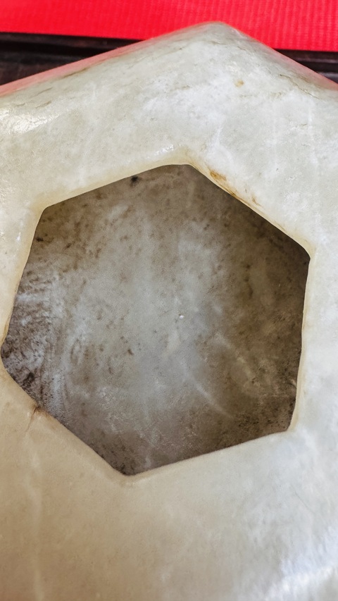 古玩玉器玉壺真品鑒賞圖