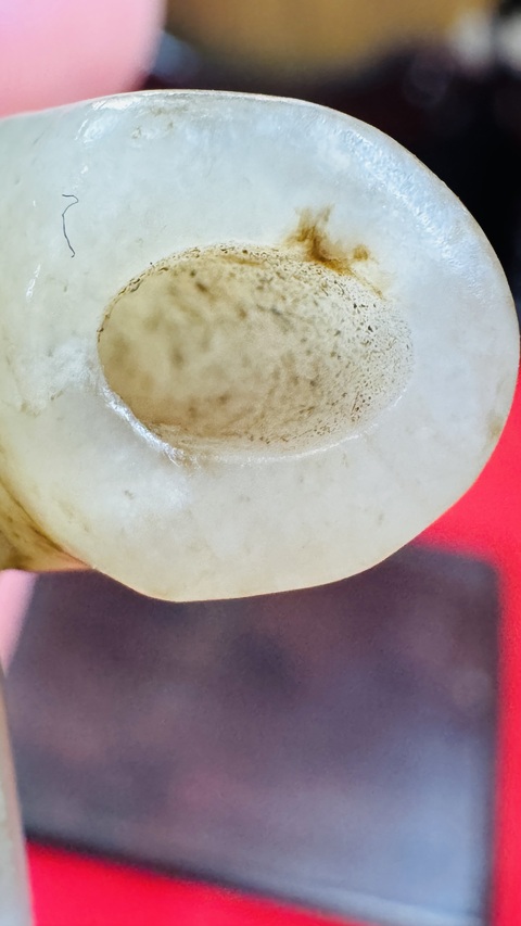 古玩玉器玉壺真品鑒賞圖