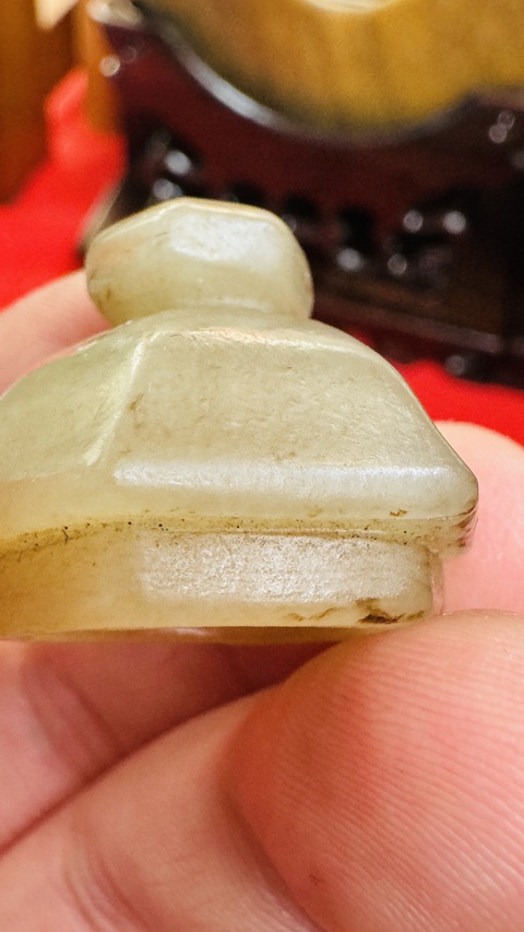 古玩玉器玉壺真品鑒賞圖