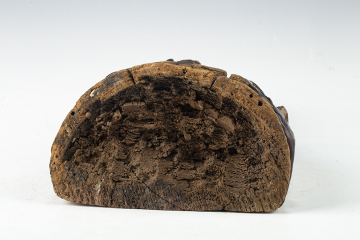 古玩陶瓷清·木雕羅漢坐像真品鑒賞圖