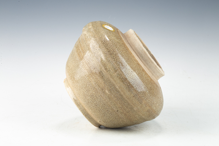 古玩陶瓷清·哥釉罐真品鑒賞圖