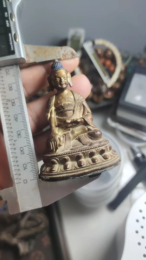 古玩銅器造像真品鑒賞圖