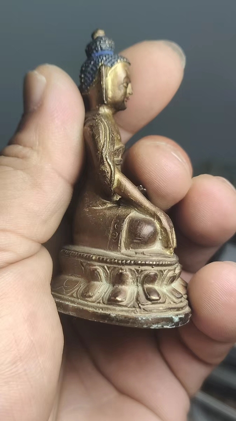 古玩銅器造像真品鑒賞圖