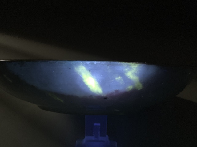 古玩陶瓷清早期·粉彩花蝶紋盤真品鑒賞圖