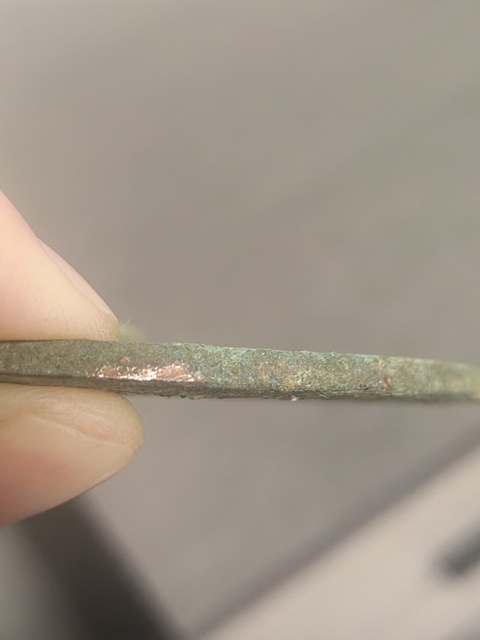 古玩銅器漢代家常富貴鏡真品鑒賞圖