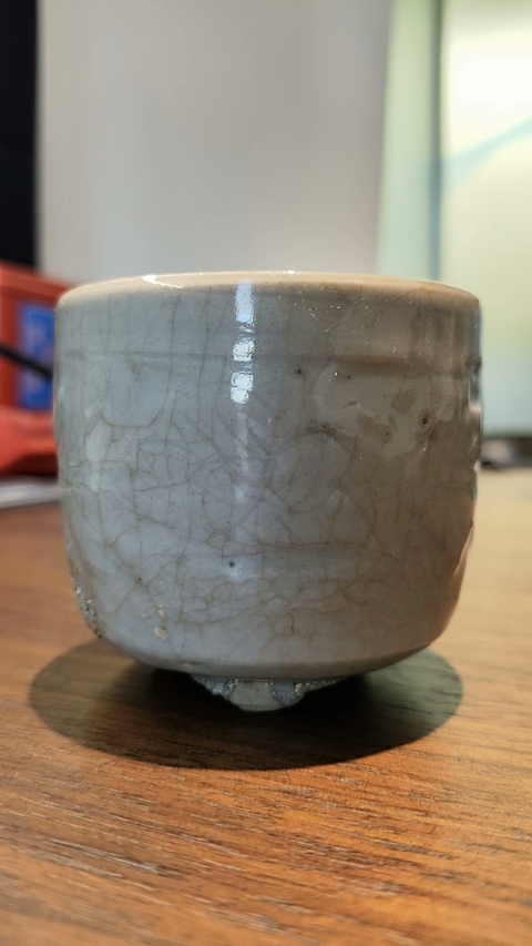 古玩陶瓷哥釉琴爐真品鑒賞圖