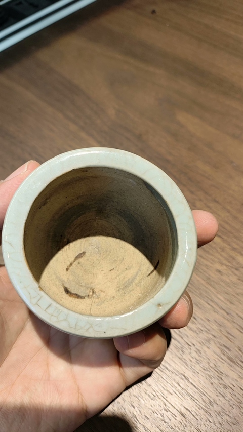 古玩陶瓷哥釉琴爐真品鑒賞圖