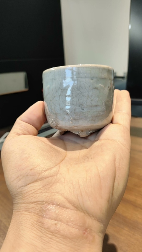 古玩陶瓷哥釉琴爐真品鑒賞圖