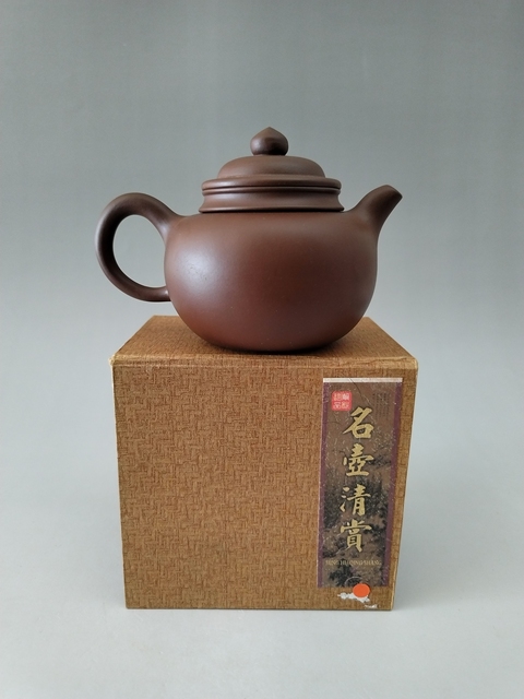 古玩雜項（薛良華）原礦紫泥掇只壺拍賣，當前價格568元